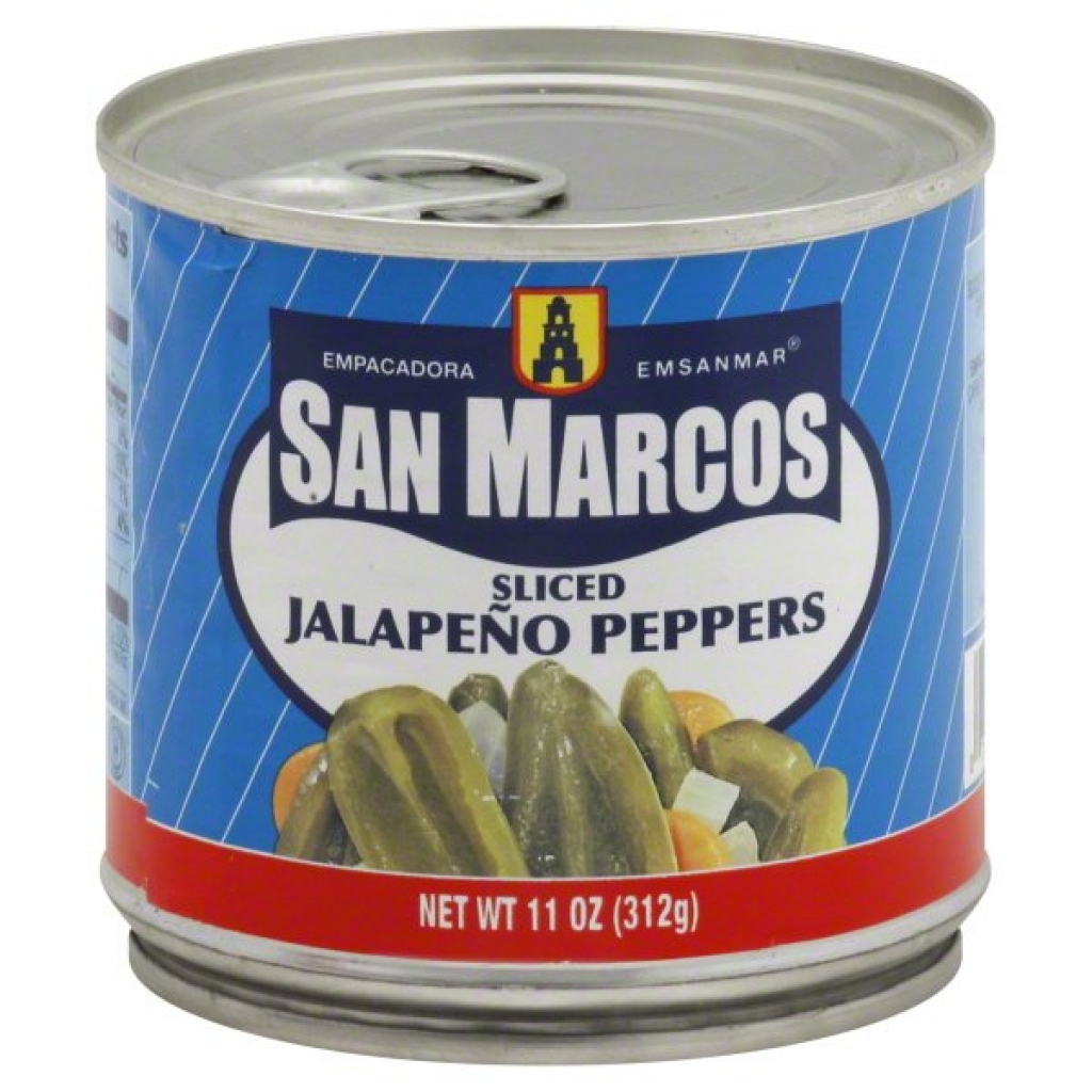 Sliced San Marcos Jalapeno Peppers – 11 oz