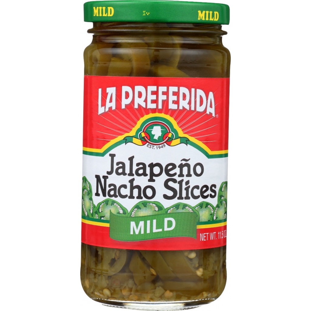 Mild Jalapeno Nacho Peppers - 11.5 oz