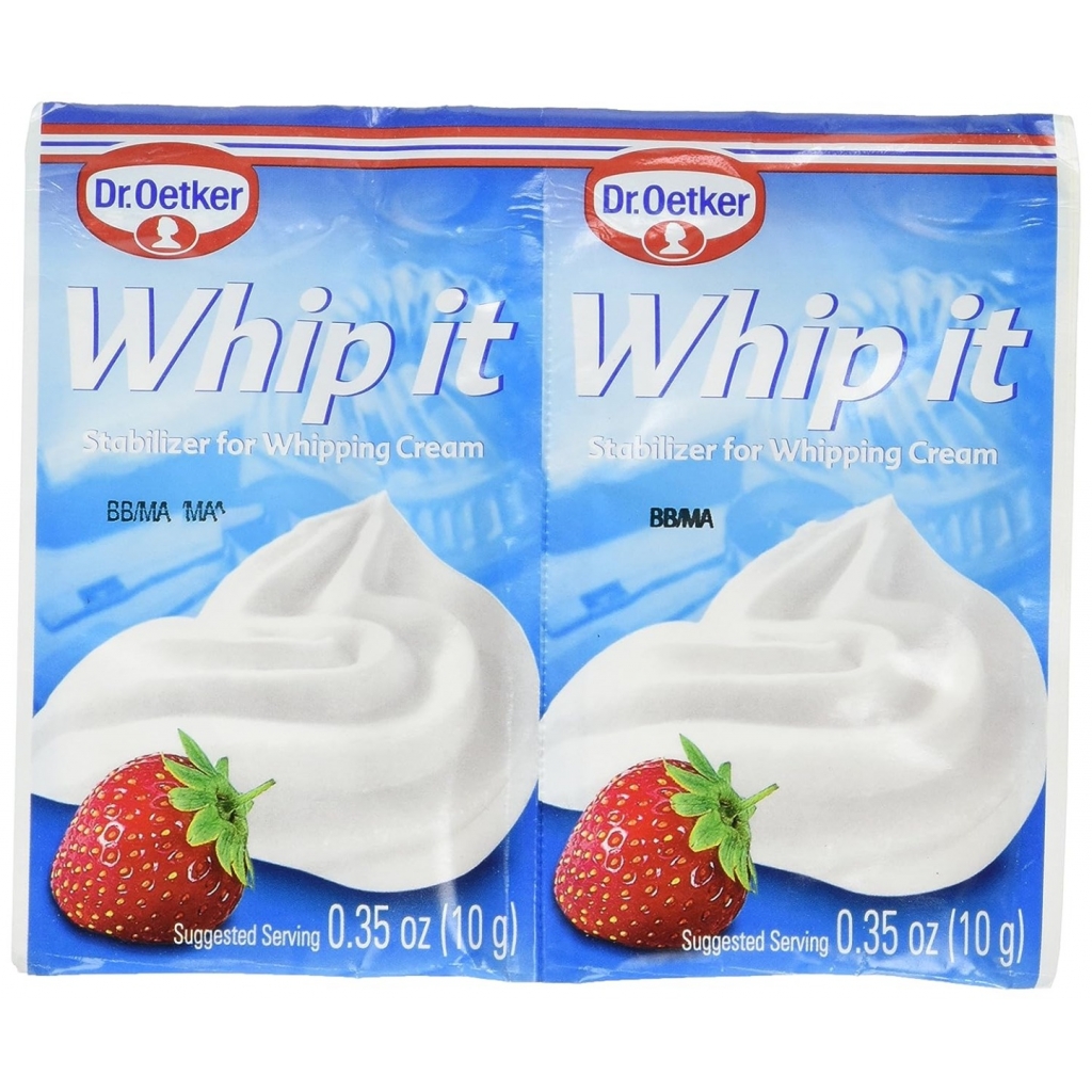 Whipping Cream Stabilizer 2-Pack