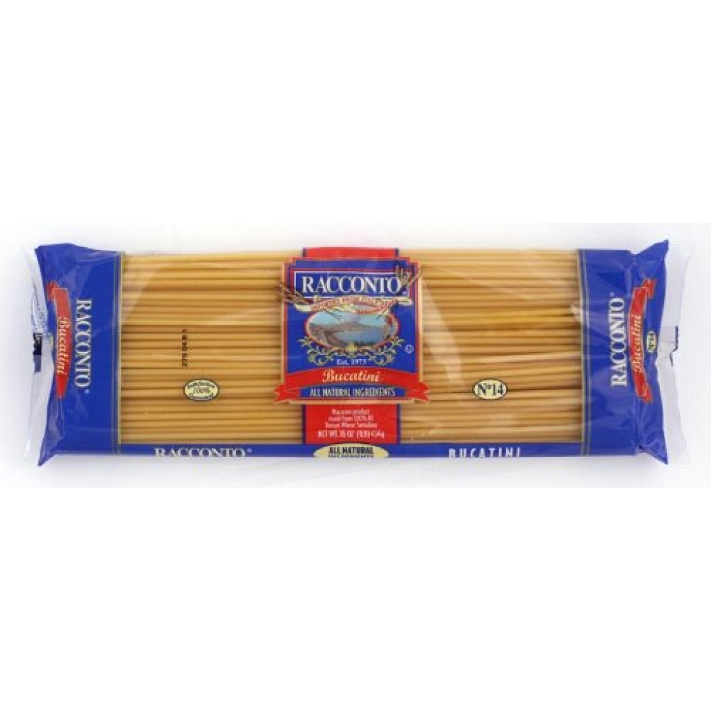 Authentic Bucatini Pasta - 16 oz