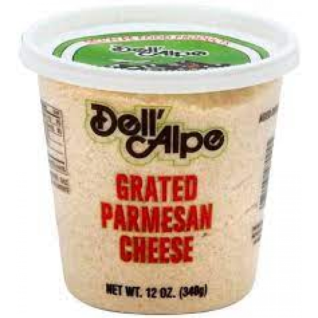 Dell’Alpe Grated Parmesan Cheese - 12 oz