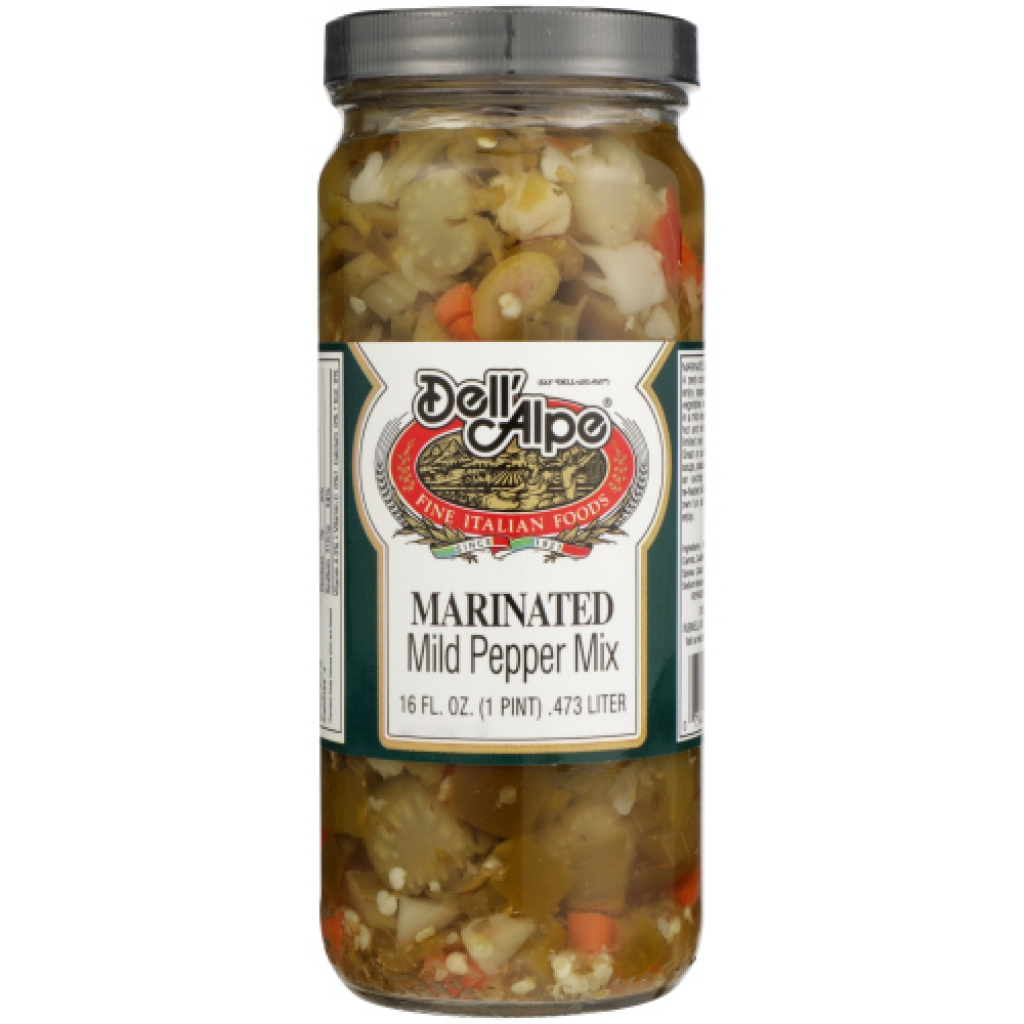 Authentic Marinated Mild Pepper Mix for Gourmet Meals