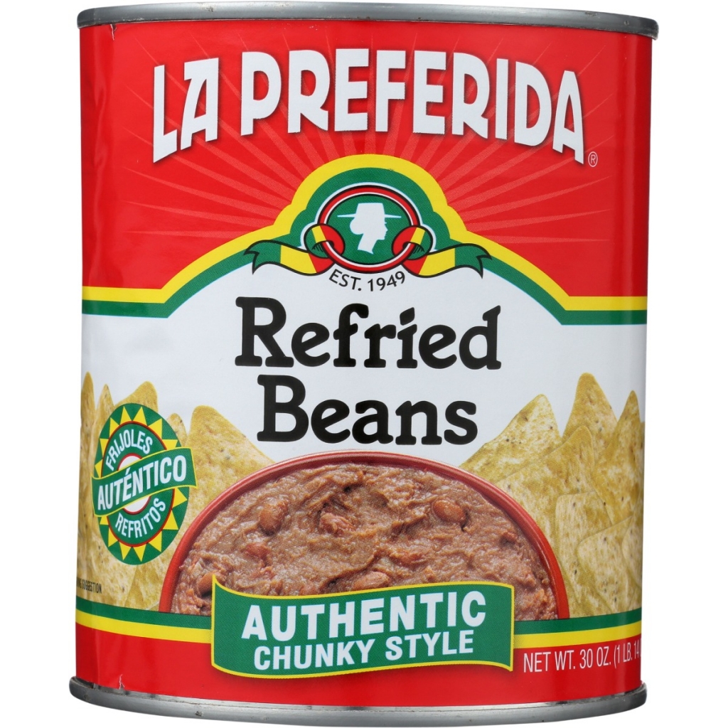 Chunky Style Authentic Refried Beans, 30 Oz