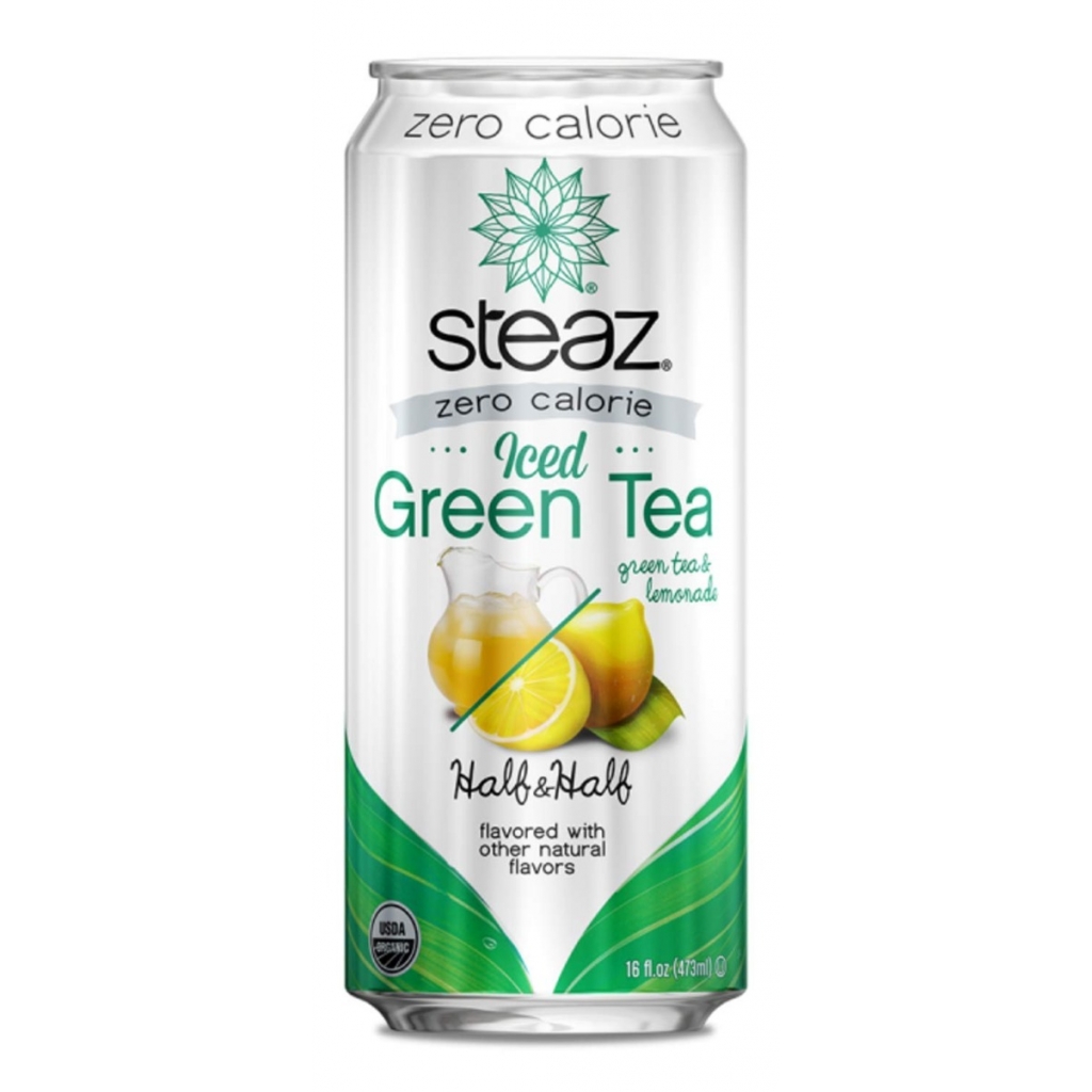 Organic Zero Calorie Iced Green Tea with Lemonade