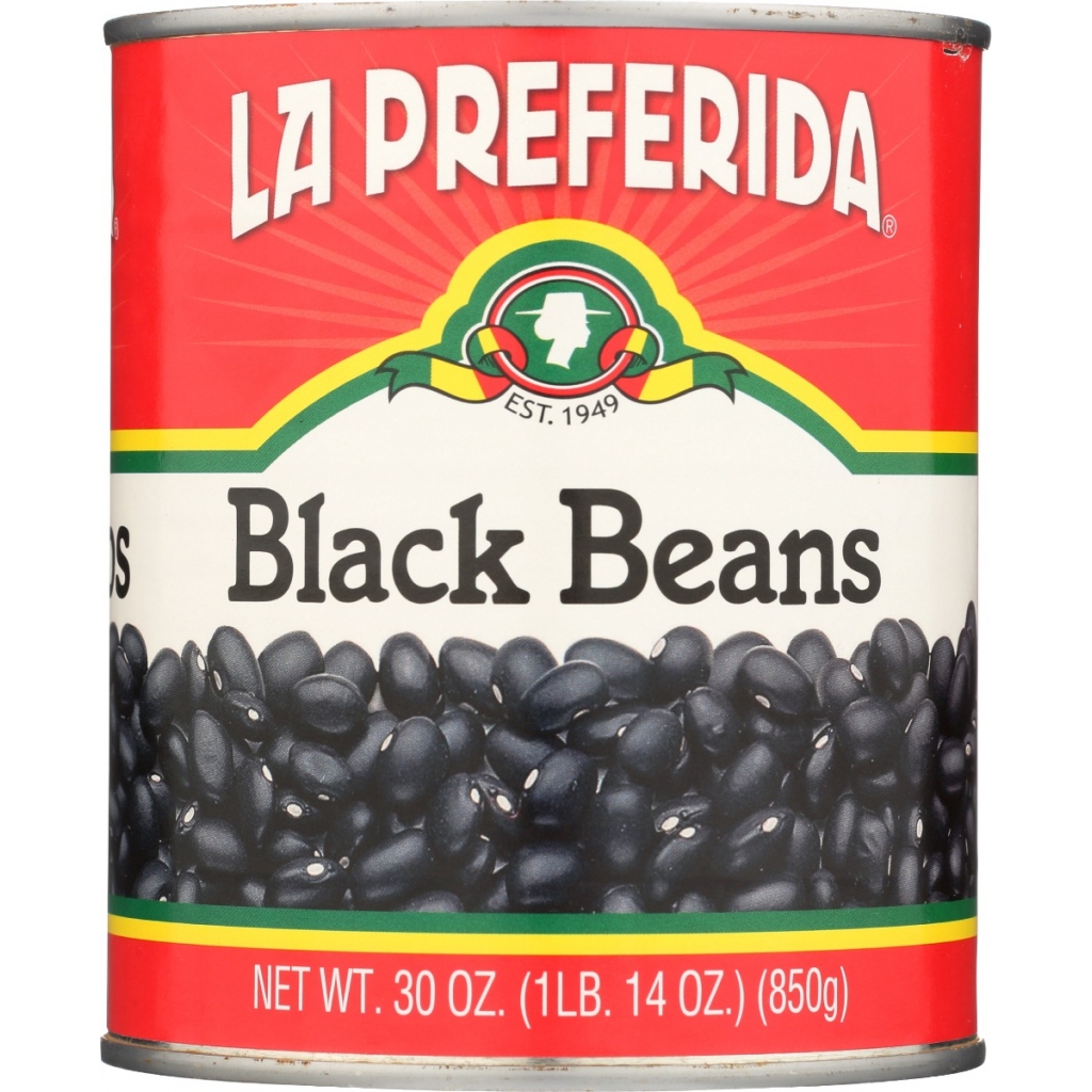 Premium Black Beans - Nutritious Pantry Staple, 30 oz