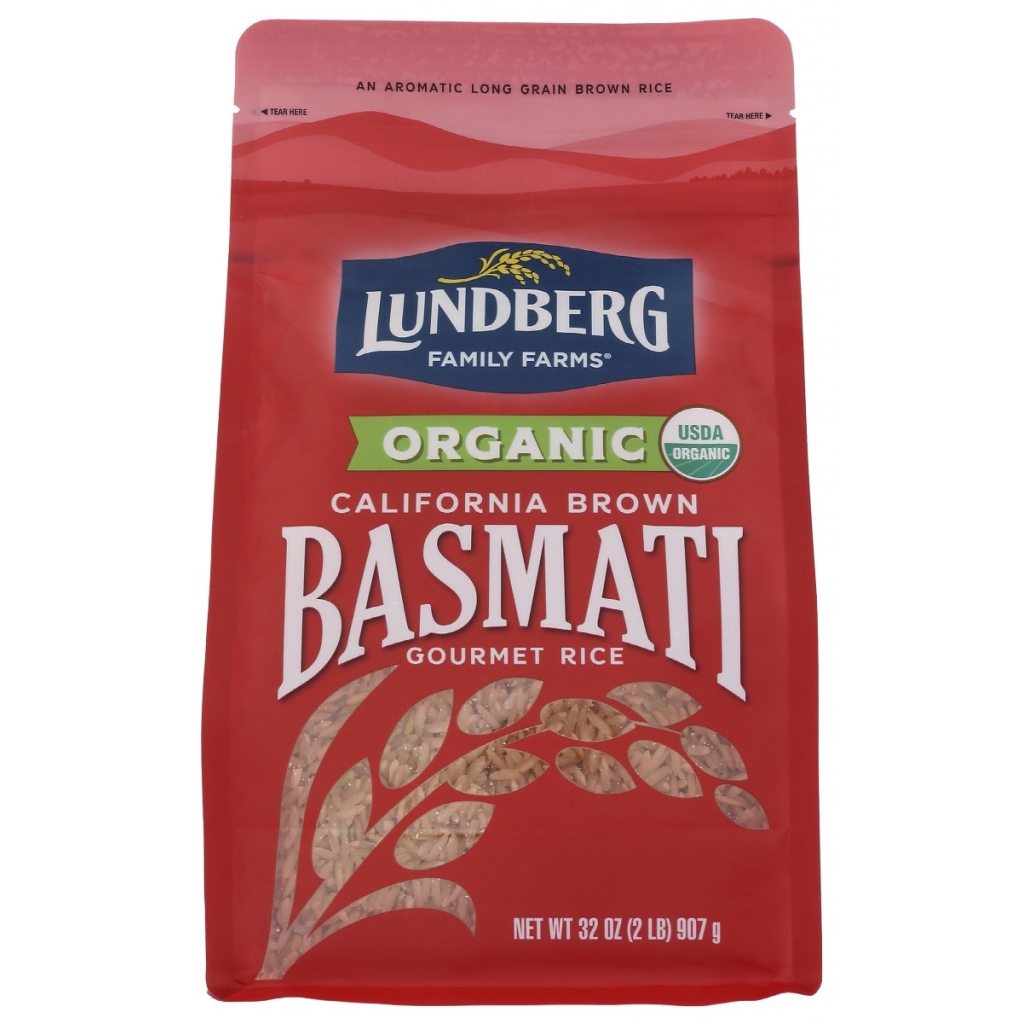 Organic Brown Basmati Rice, 32 oz