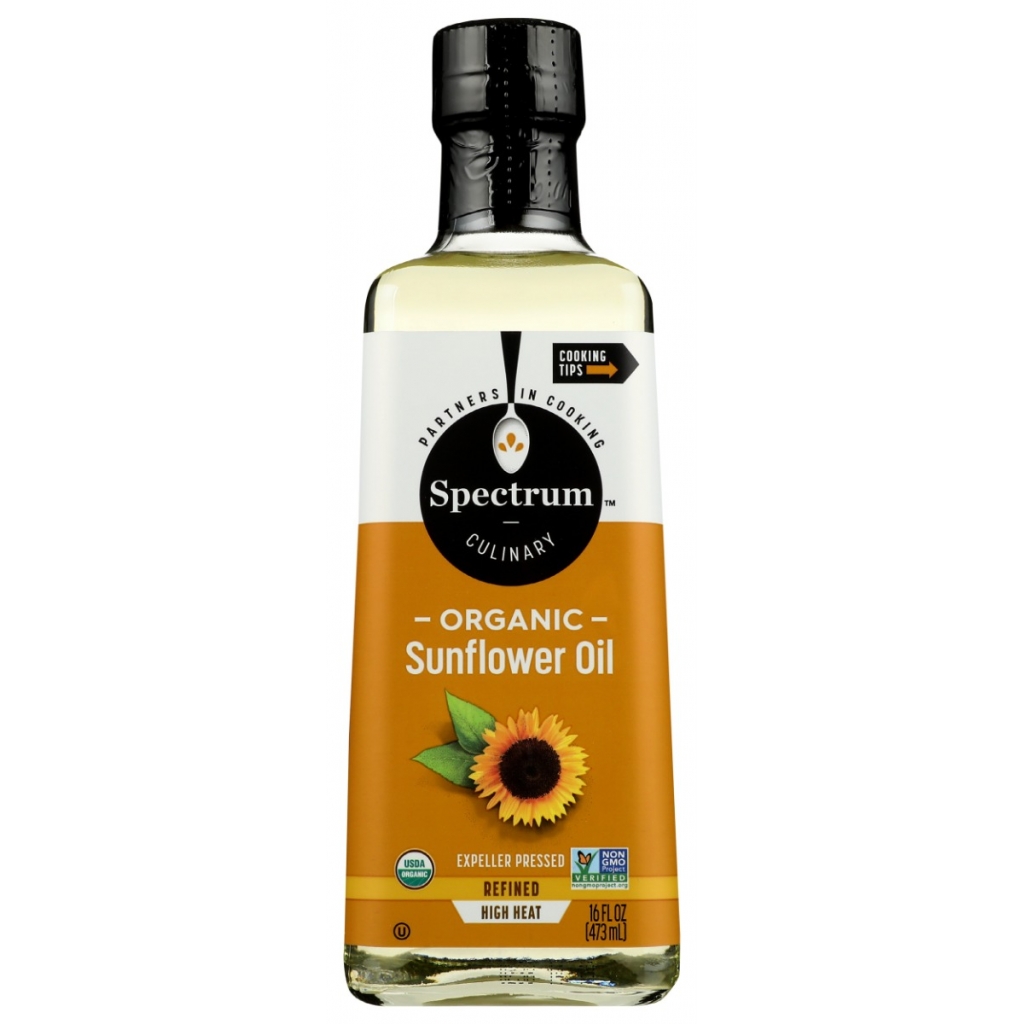 Refined Organic Sunflower Oil - 16 fl oz.