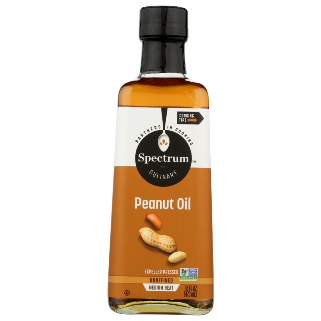 Unrefined Spectrum Peanut Oil - 16 oz