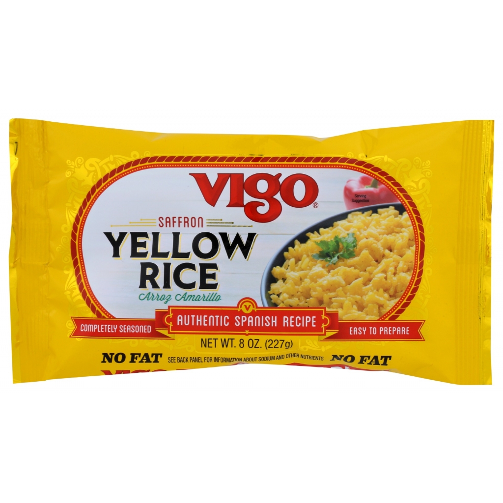 Quick and Easy Saffron Yellow Rice Dinner