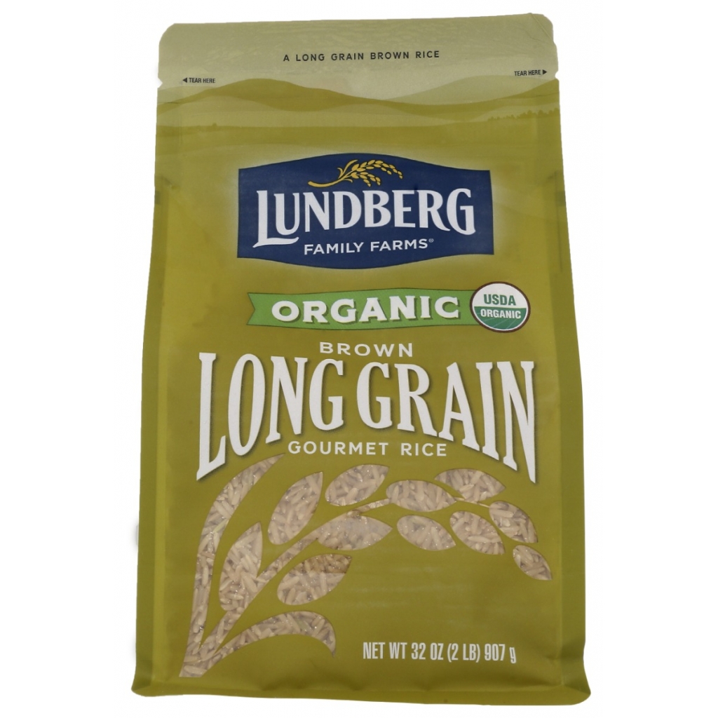 Organic Long Grain Brown Rice, 2 lb