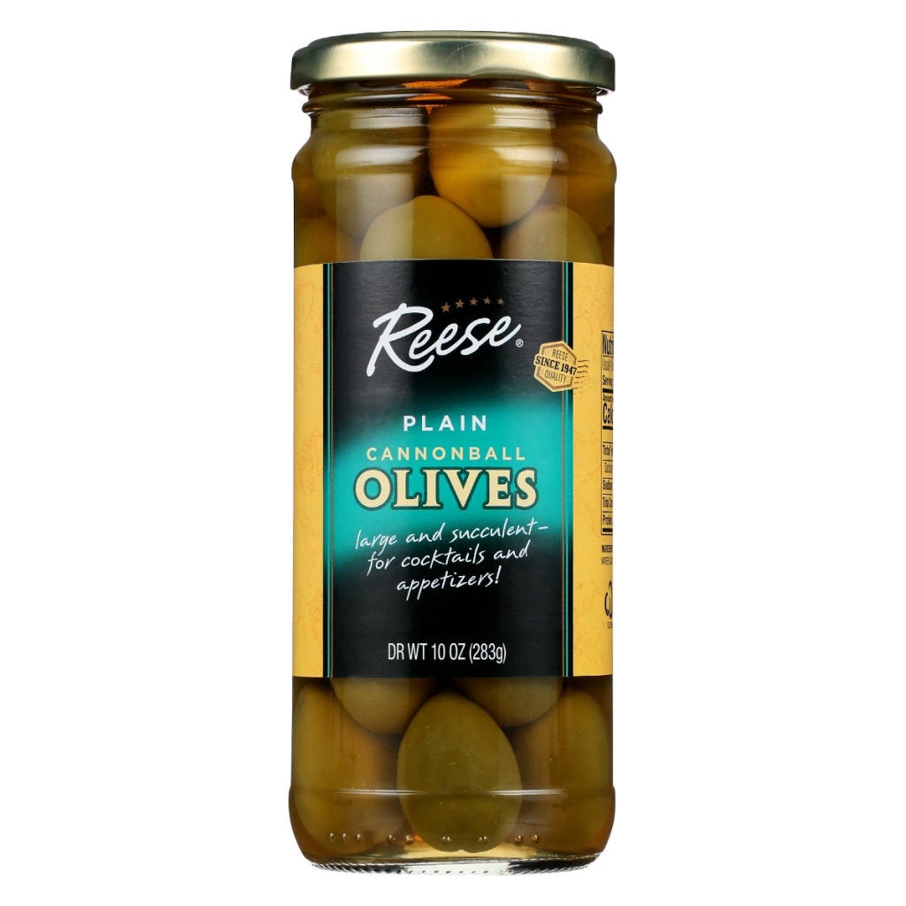 Cannonball Green Olives - 10 oz.