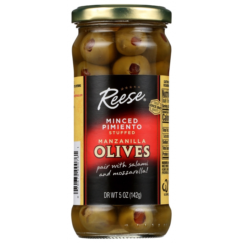 Pimiento Stuffed Manzanilla Olives, 5 oz