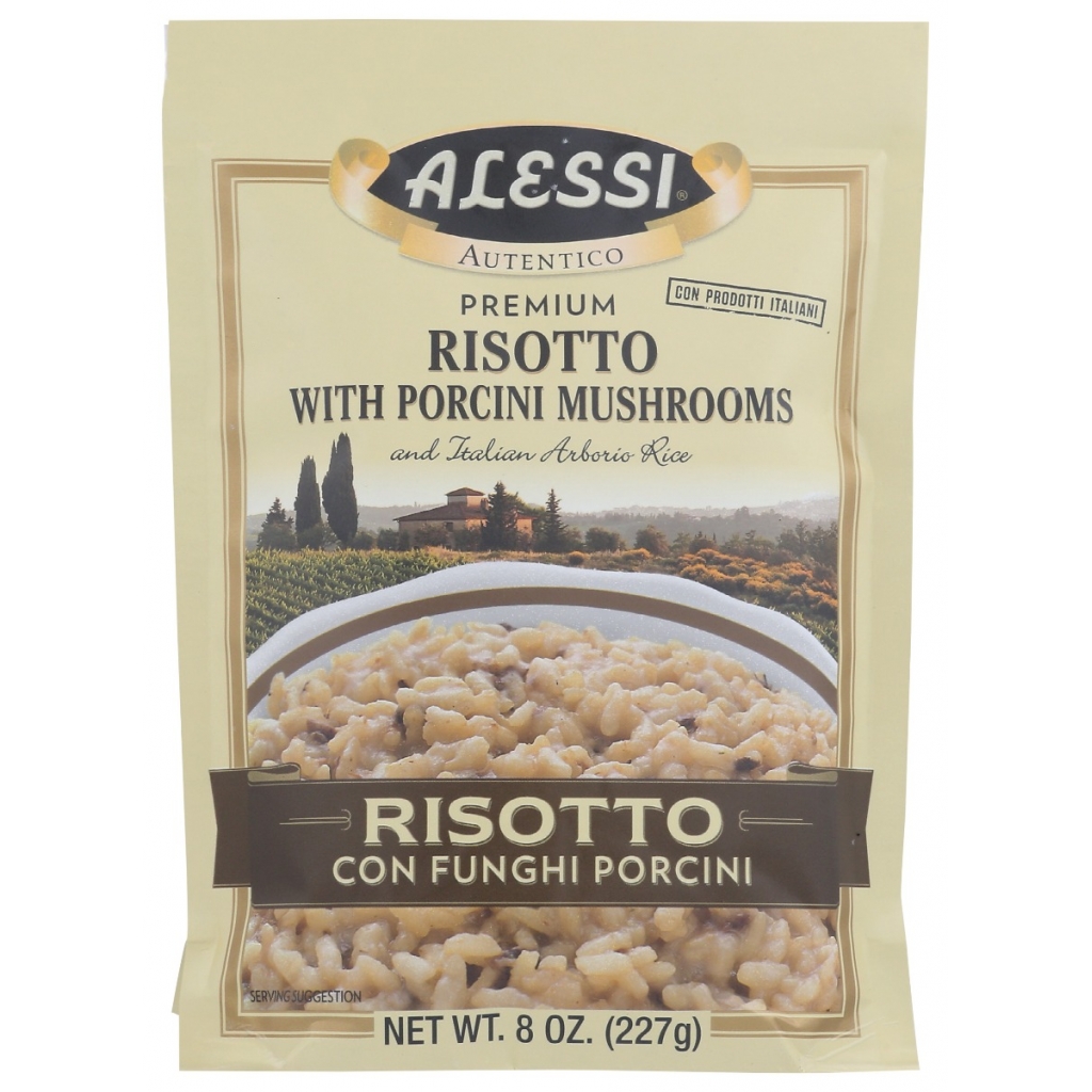 Authentic Italian Risotto with Porcini Mushrooms