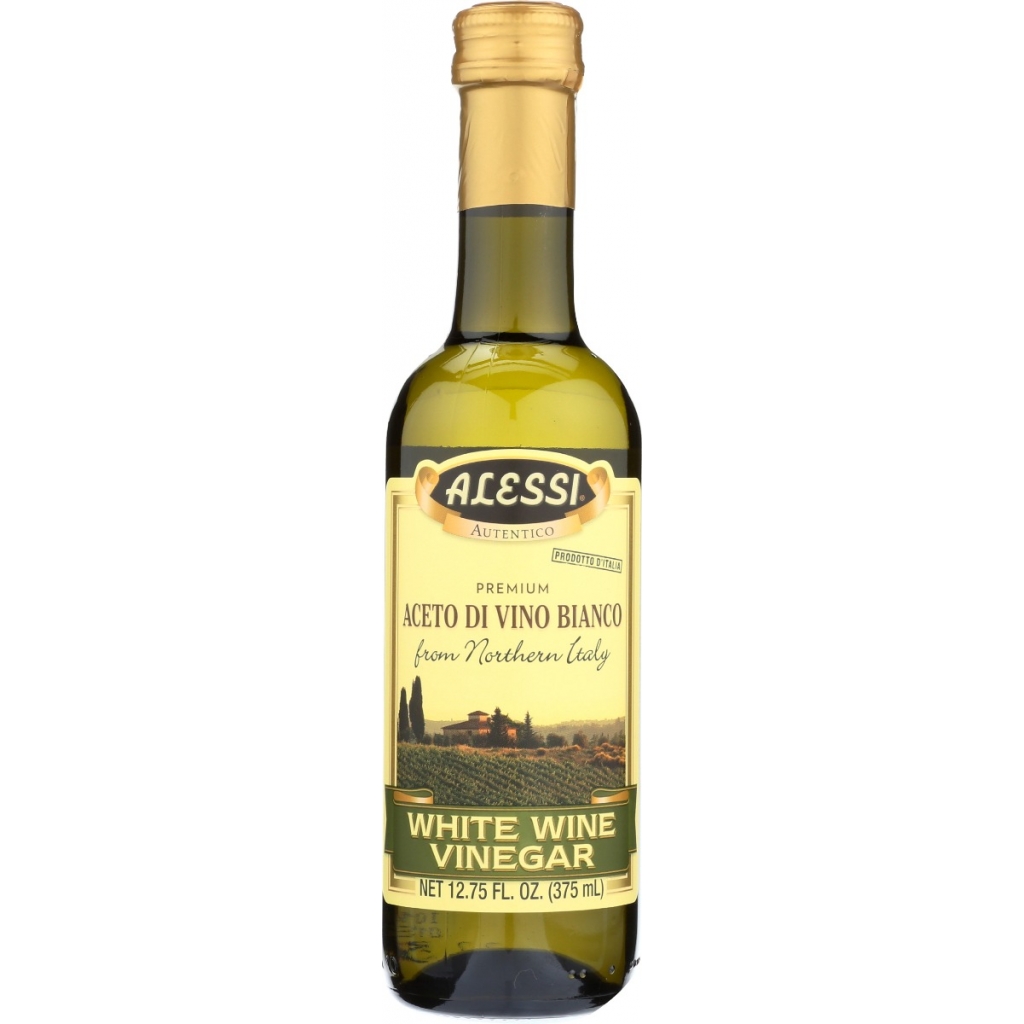 Alessi White Wine Vinegar, 12.75 oz