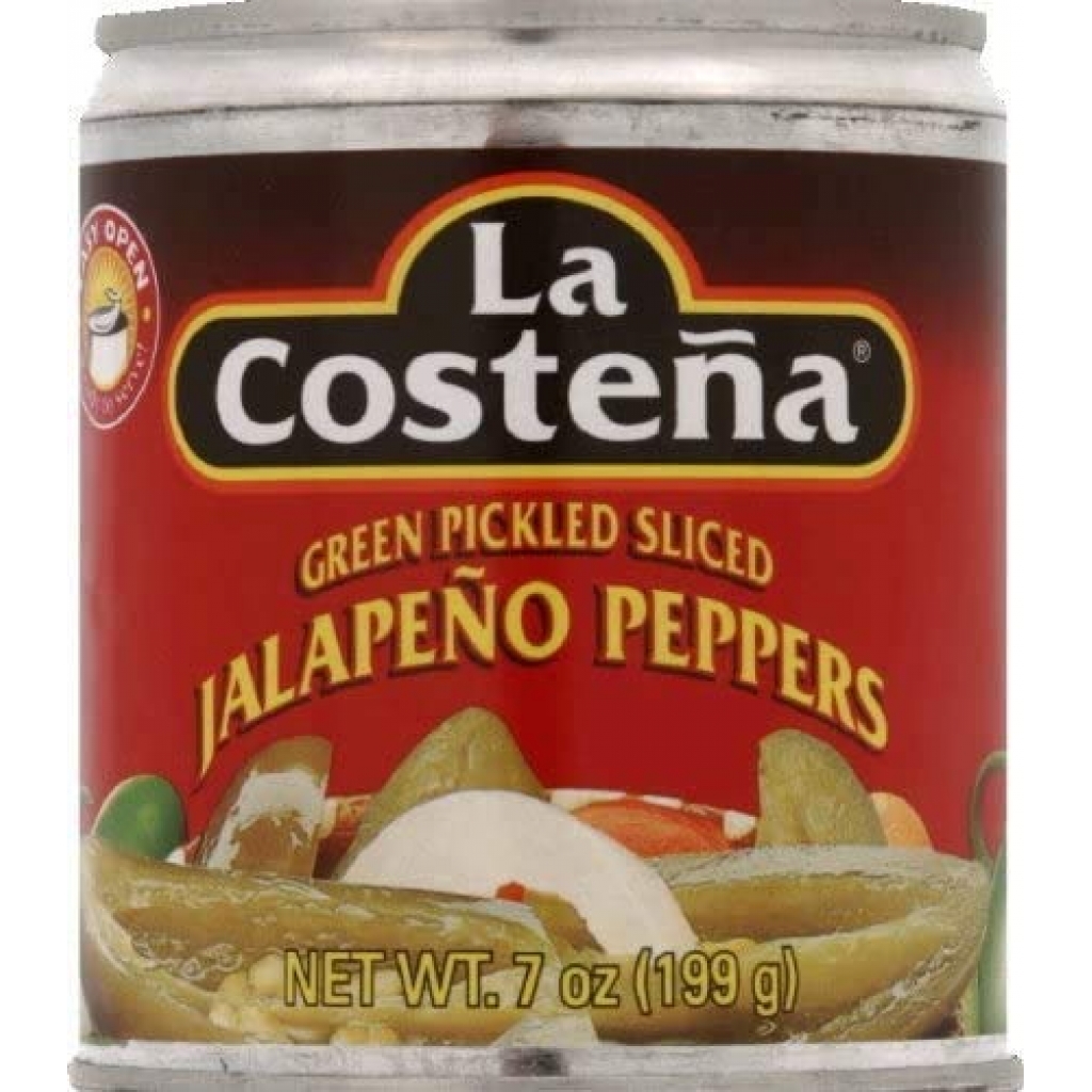 Sliced Jalapeño Peppers