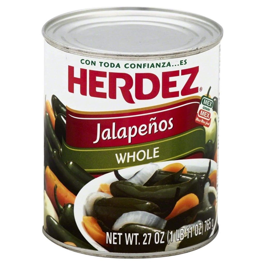 Whole Jalapeno Peppers, 27 oz