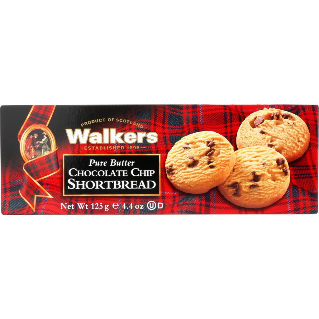 Chocolate Chip Shortbread Cookies - 4.4 oz