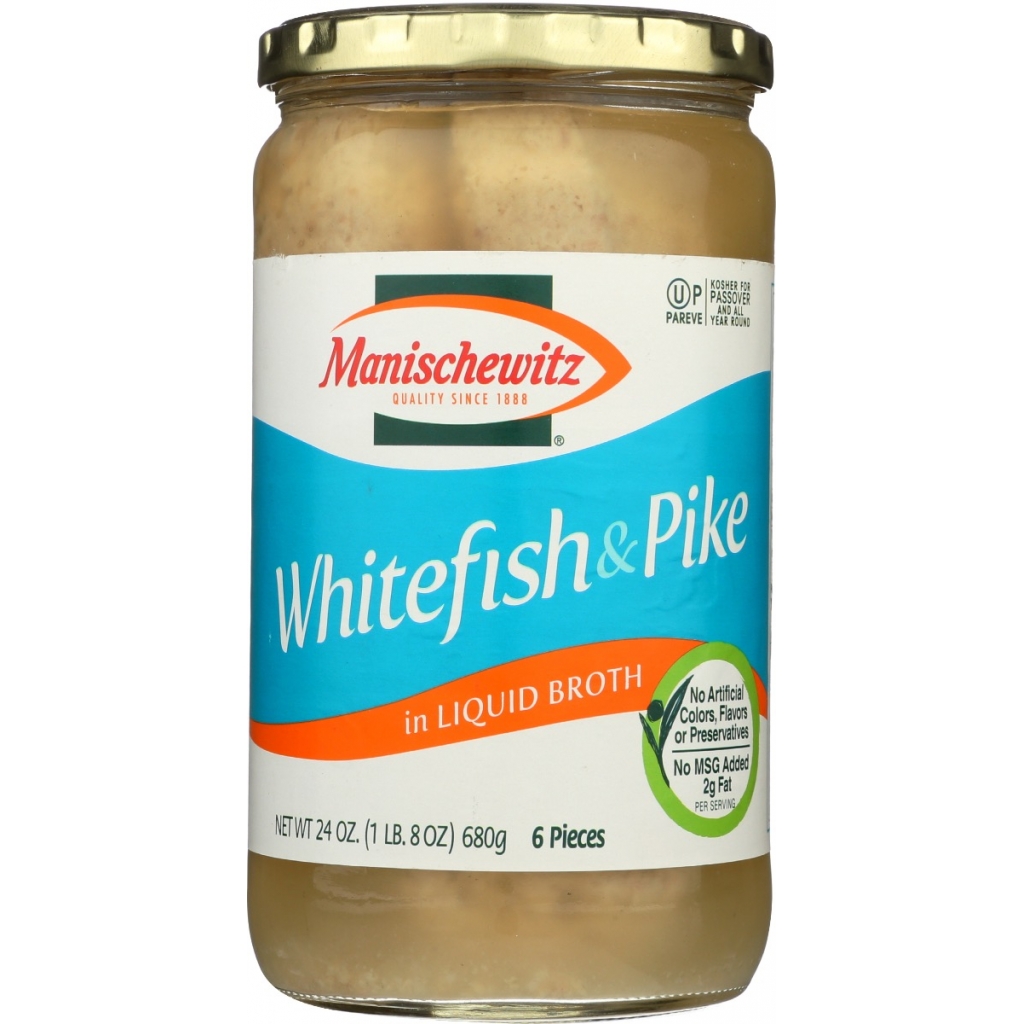 Pike & White Fish, 24 oz