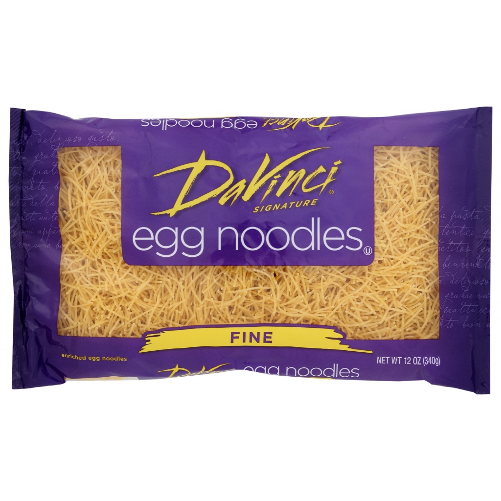 DaVinci Fine Egg Noodles - Time-Saving Pasta