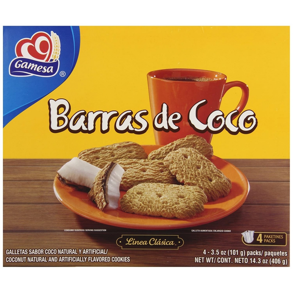 Gamesa® Clásicas® Coconut Bars, 14.3 oz