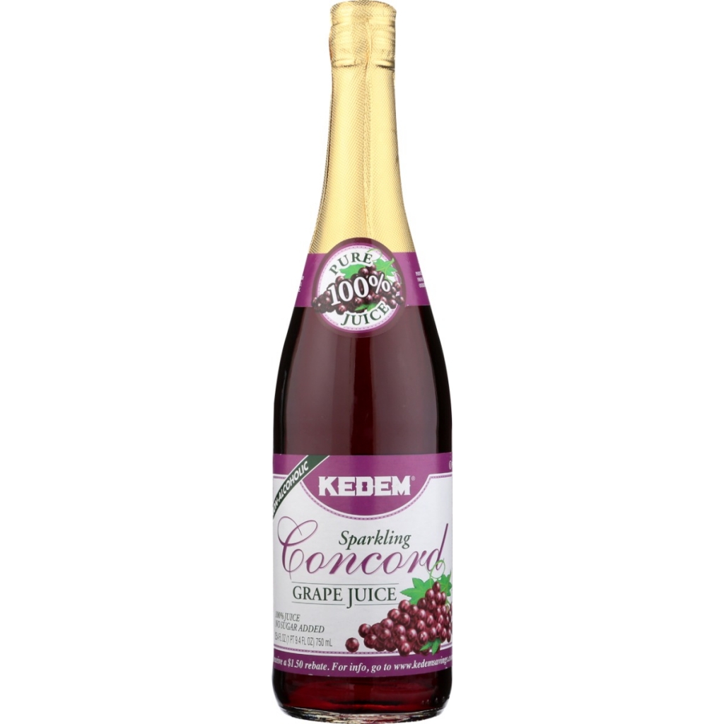 Sparkling Concord Grape Juice - Refreshing Beverage