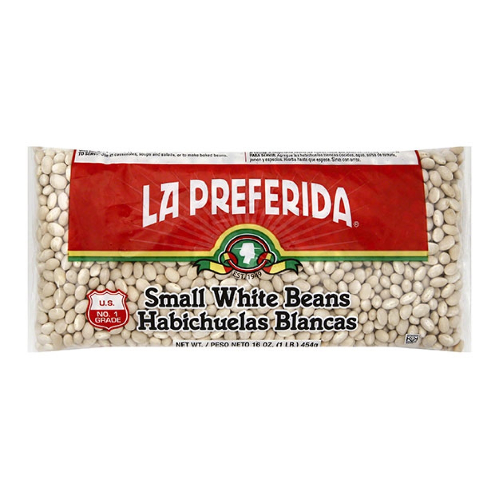 Premium Small White Beans (Navy Beans), 16 oz