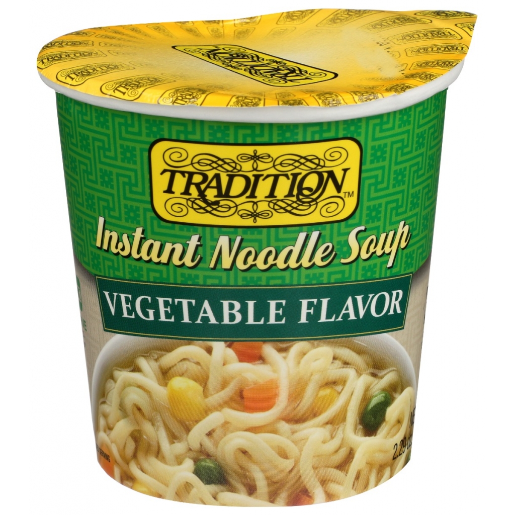 Convenient Vegetable Instant Noodle Soup — Quick & Ready