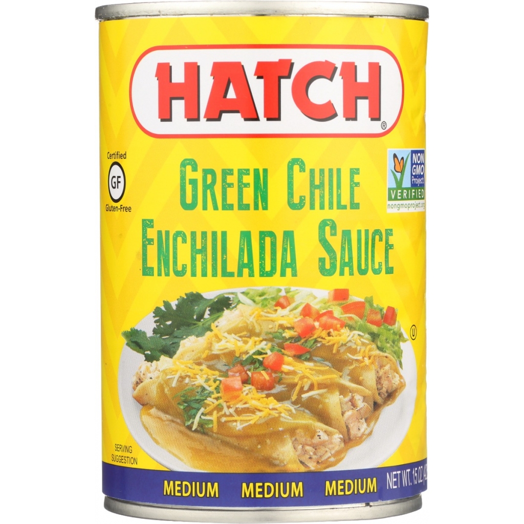 HATCH Medium Green Enchilada Sauce - 15 oz