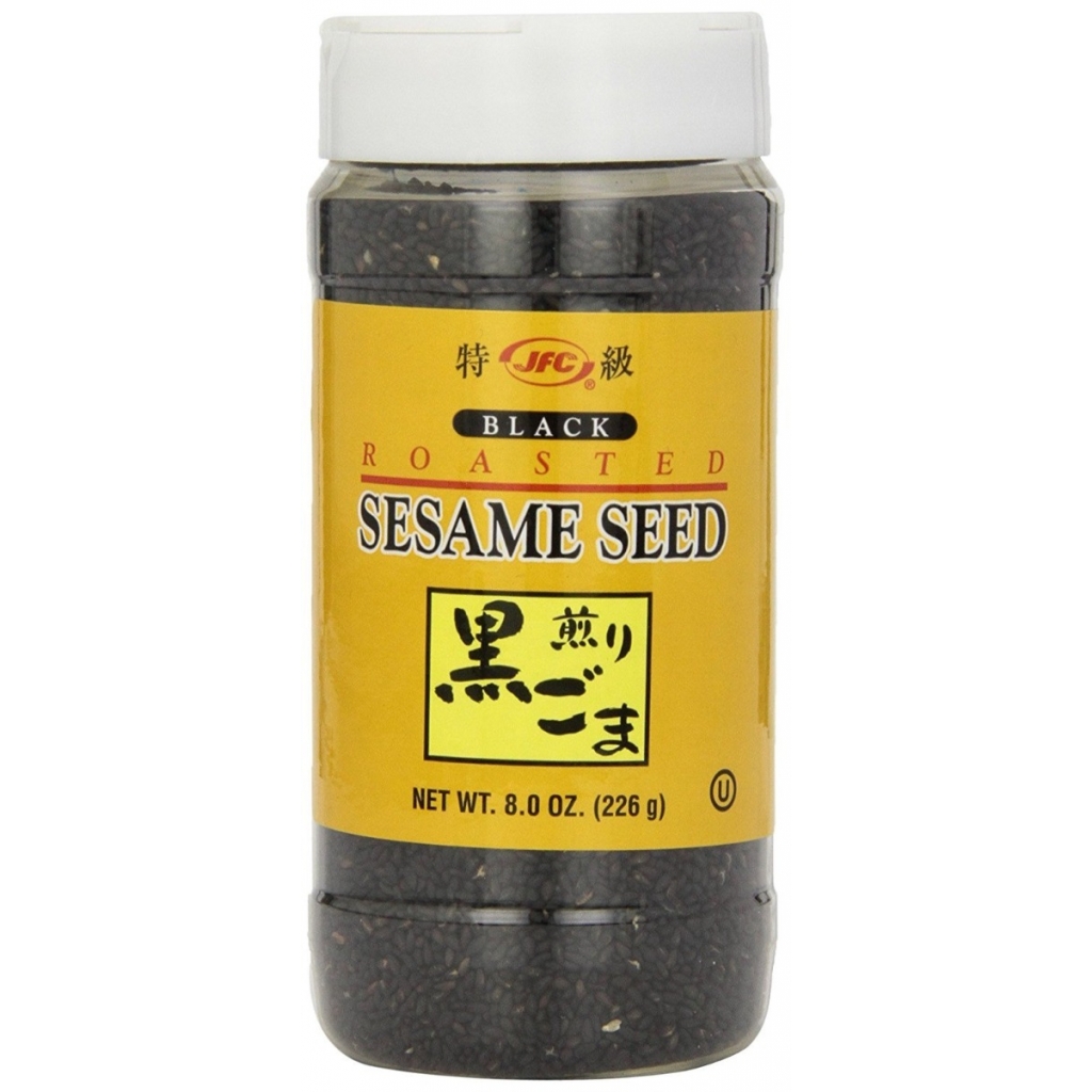 Black Roasted Sesame Seeds - 8 oz