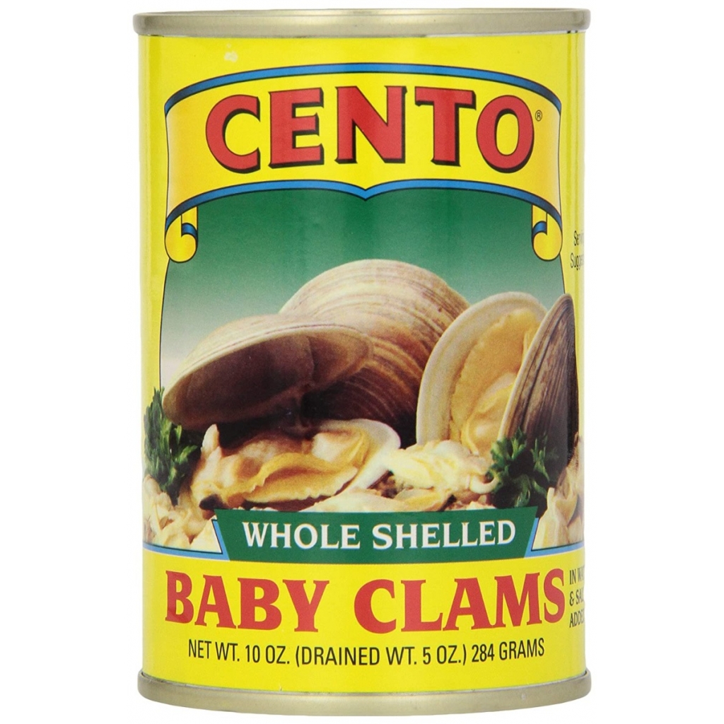 Whole Shelled Baby Clams - Tender and Flavorful