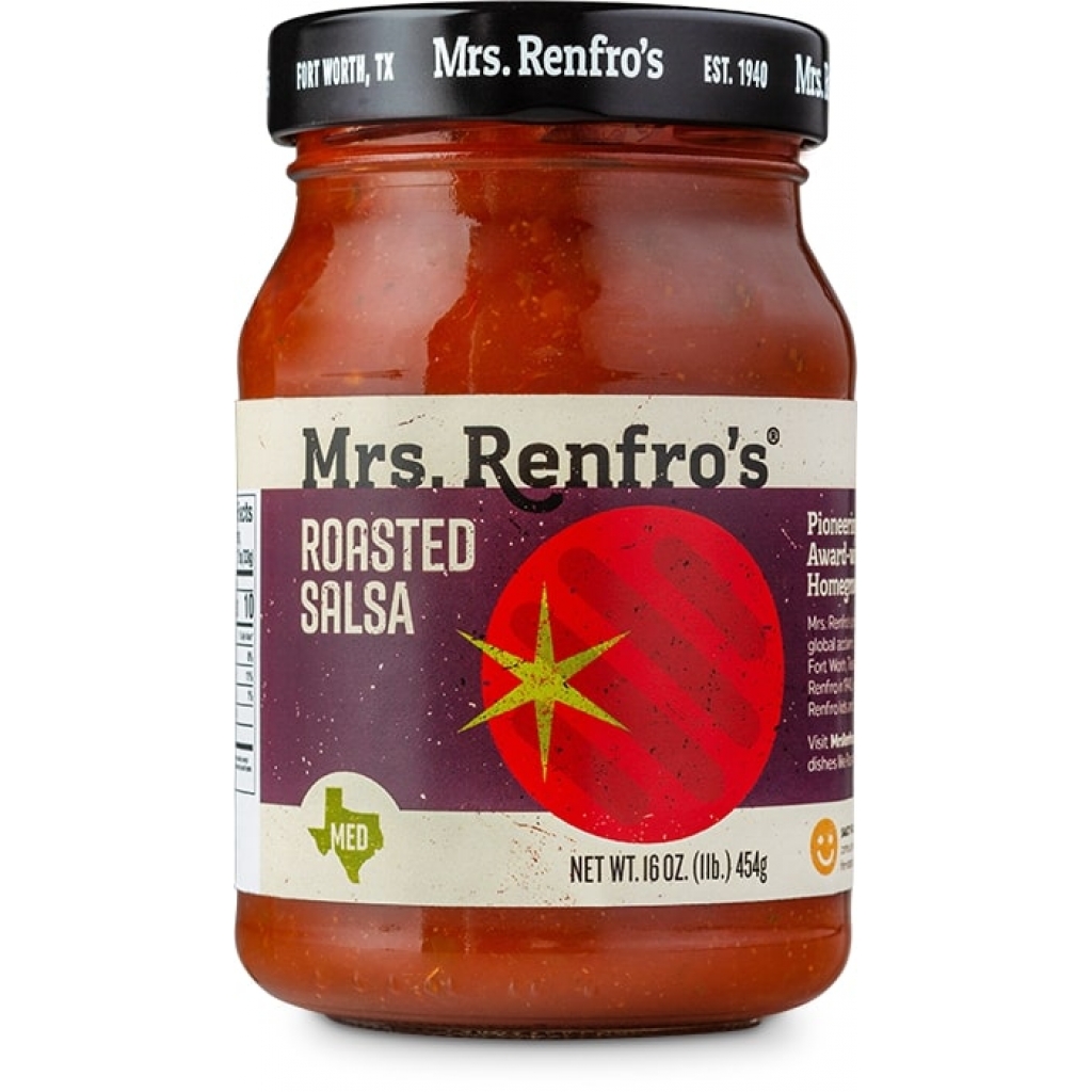 Mrs. Renfro's Roasted Salsa - 16 oz