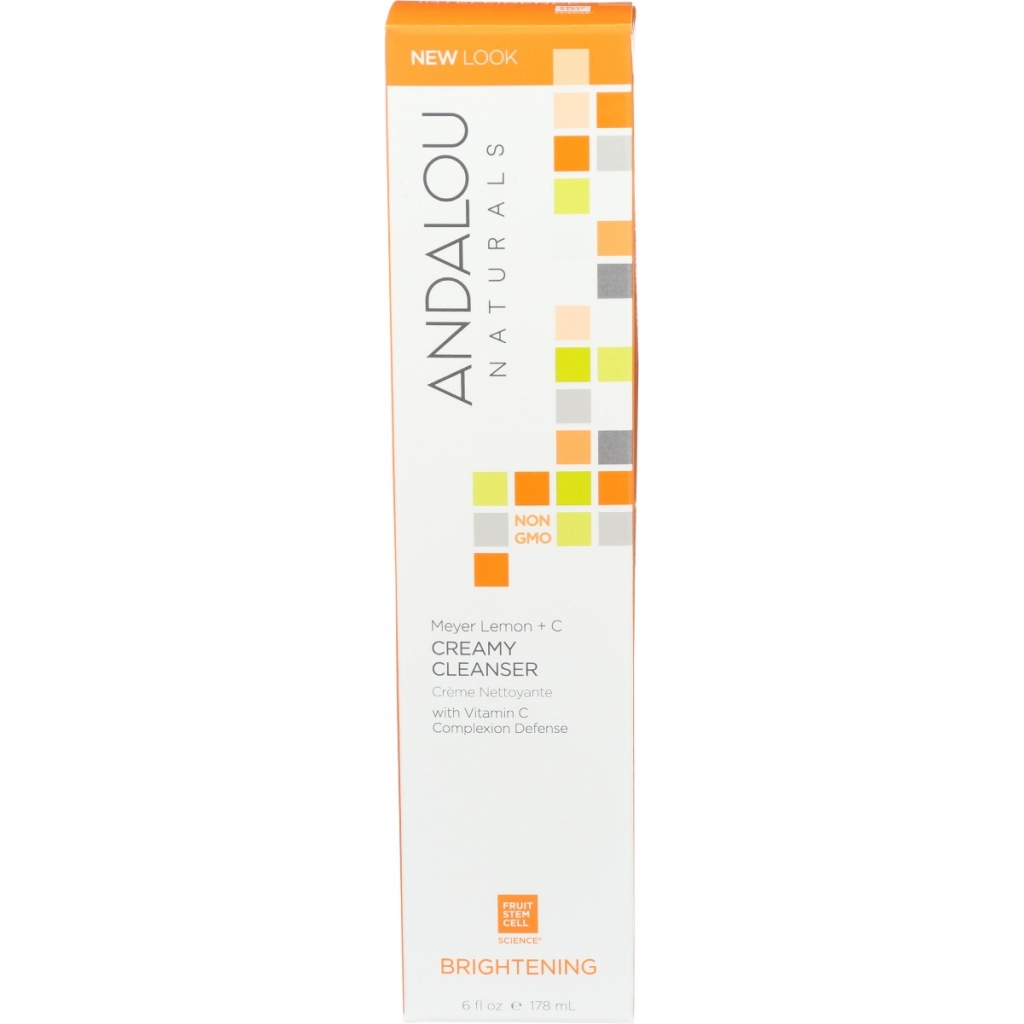 Creamy Cleanser with Lemon & Vitamin C, 6 oz