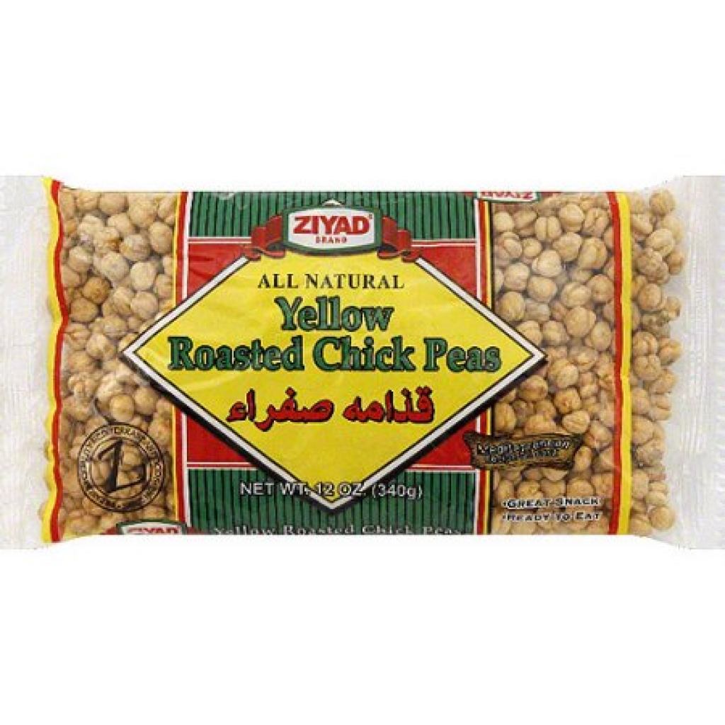 Mediterranean Roasted Yellow Chickpeas