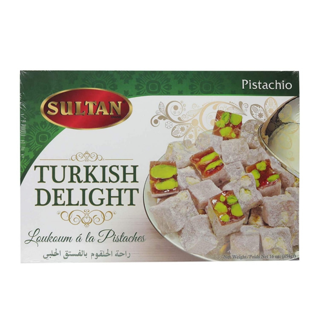 Pistachio Turkish Delight Candy - 16 oz