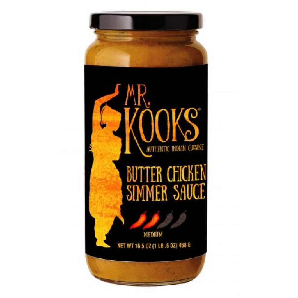 Mr Kook’s Butter Chicken Simmer Sauce, 16.5 oz