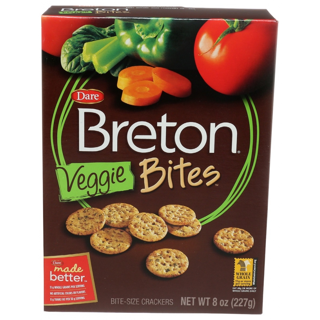 Breton Veggie Bites Crackers