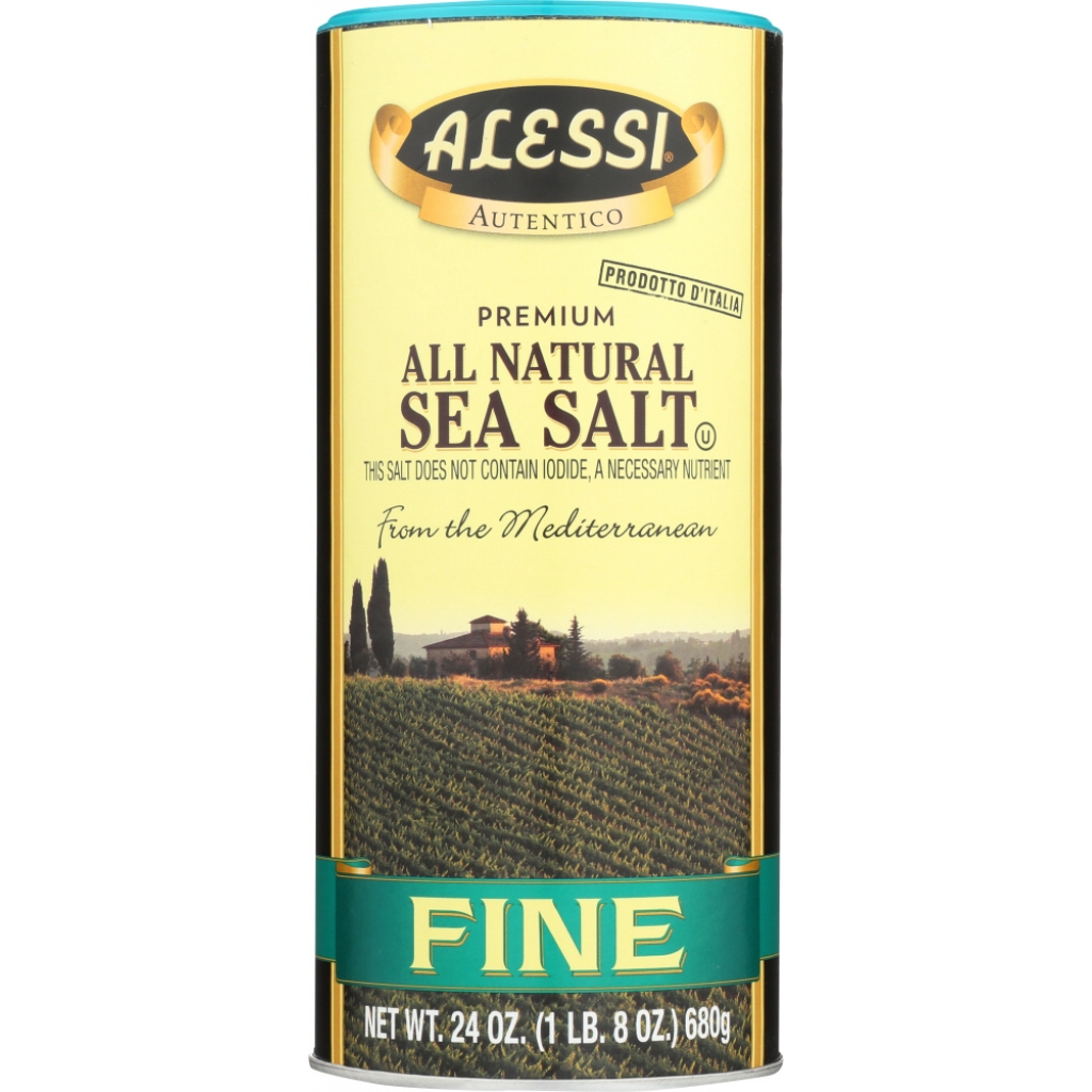 Fine Sea Salt, 24 oz