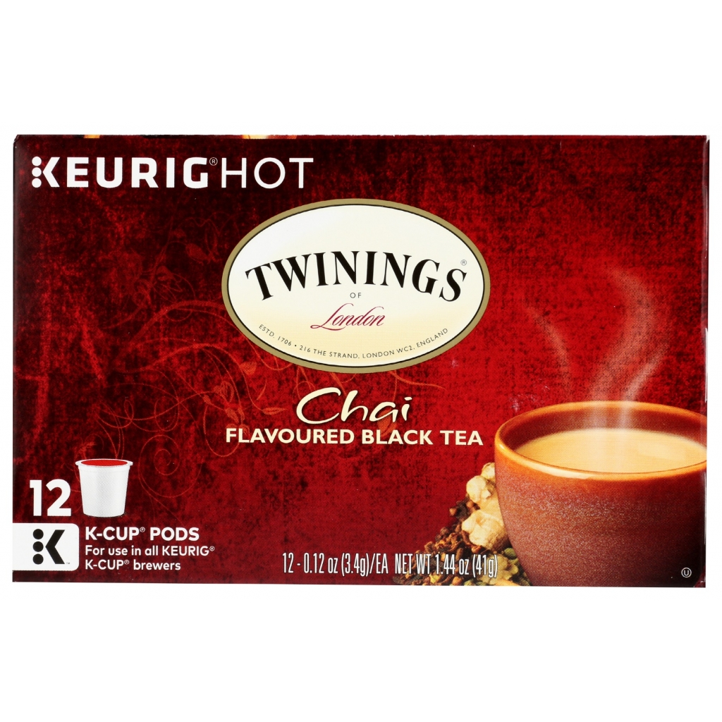 Twinings Chai Tea K-Cup Pods - 12 Count