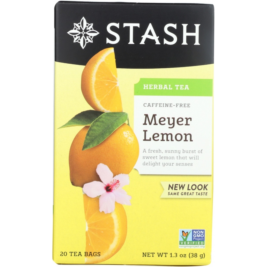 Meyer Lemon Herbal Tea Bags, 20 Ct