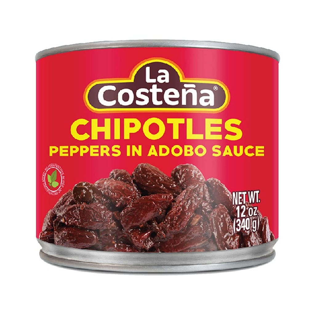 Chipotle Peppers in Adobo Sauce – Authentic Spice, 12 oz