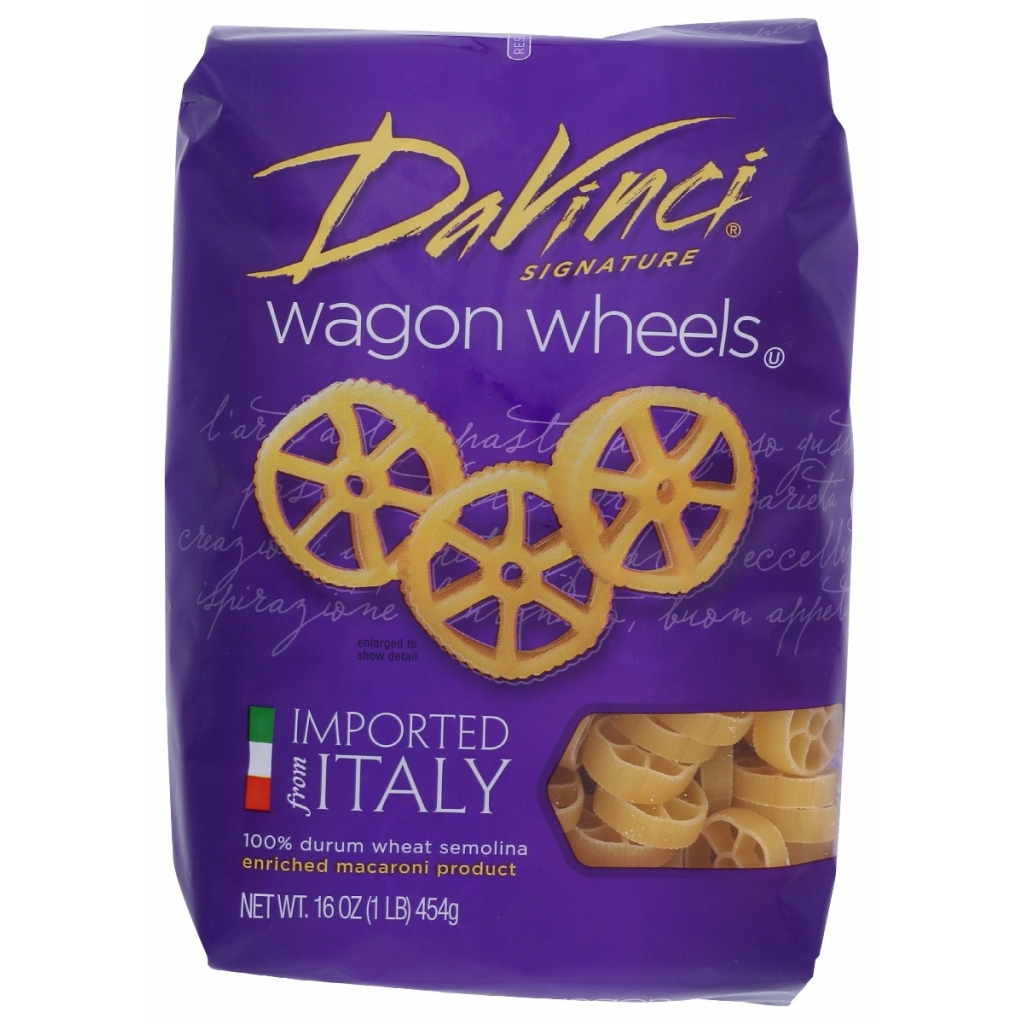 Fun-Shaped Wagon Wheels Pasta, 16 oz