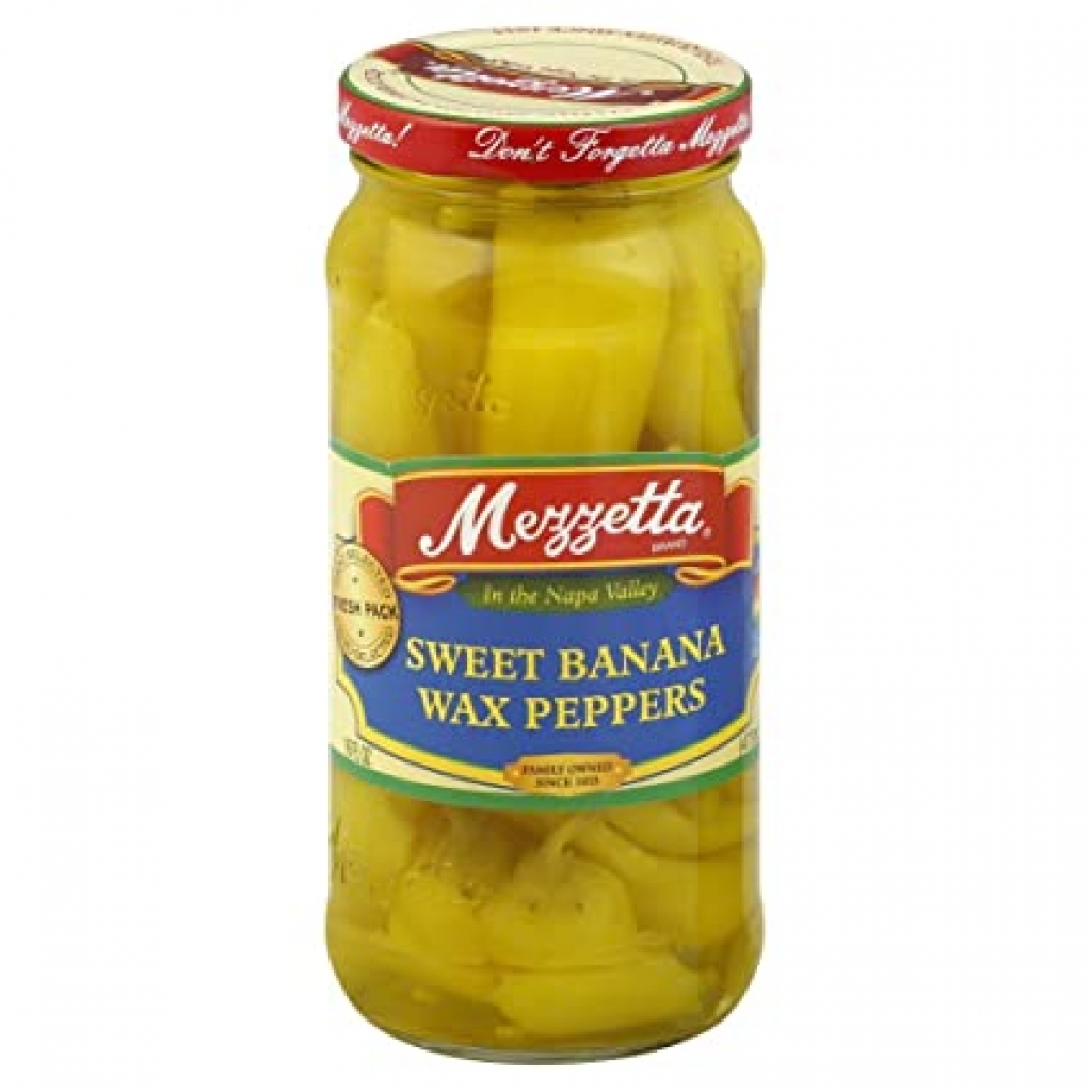 Sweet Banana Wax Peppers, 16 oz