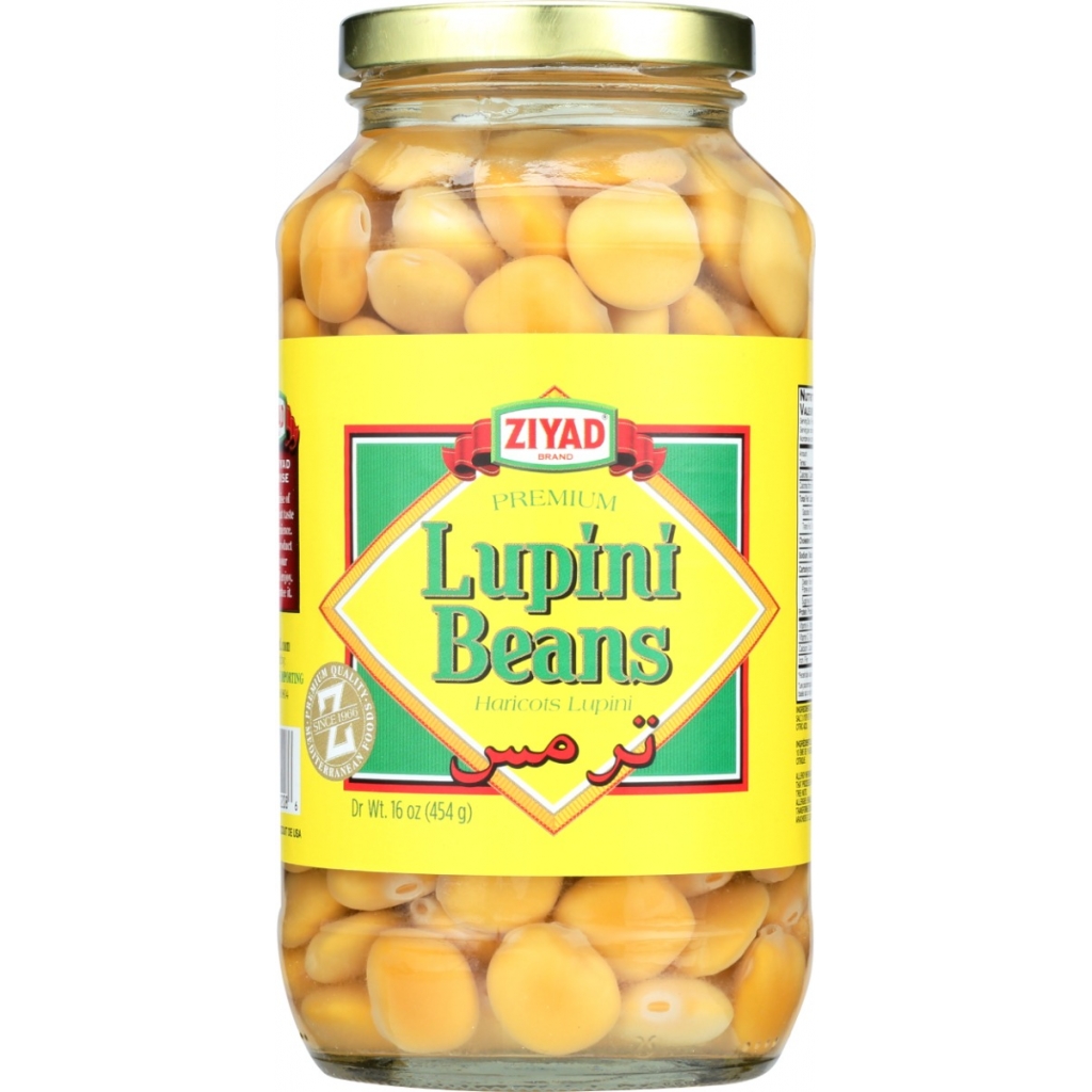 Premium Lupini Beans, 16 oz - Nutritional Superfood