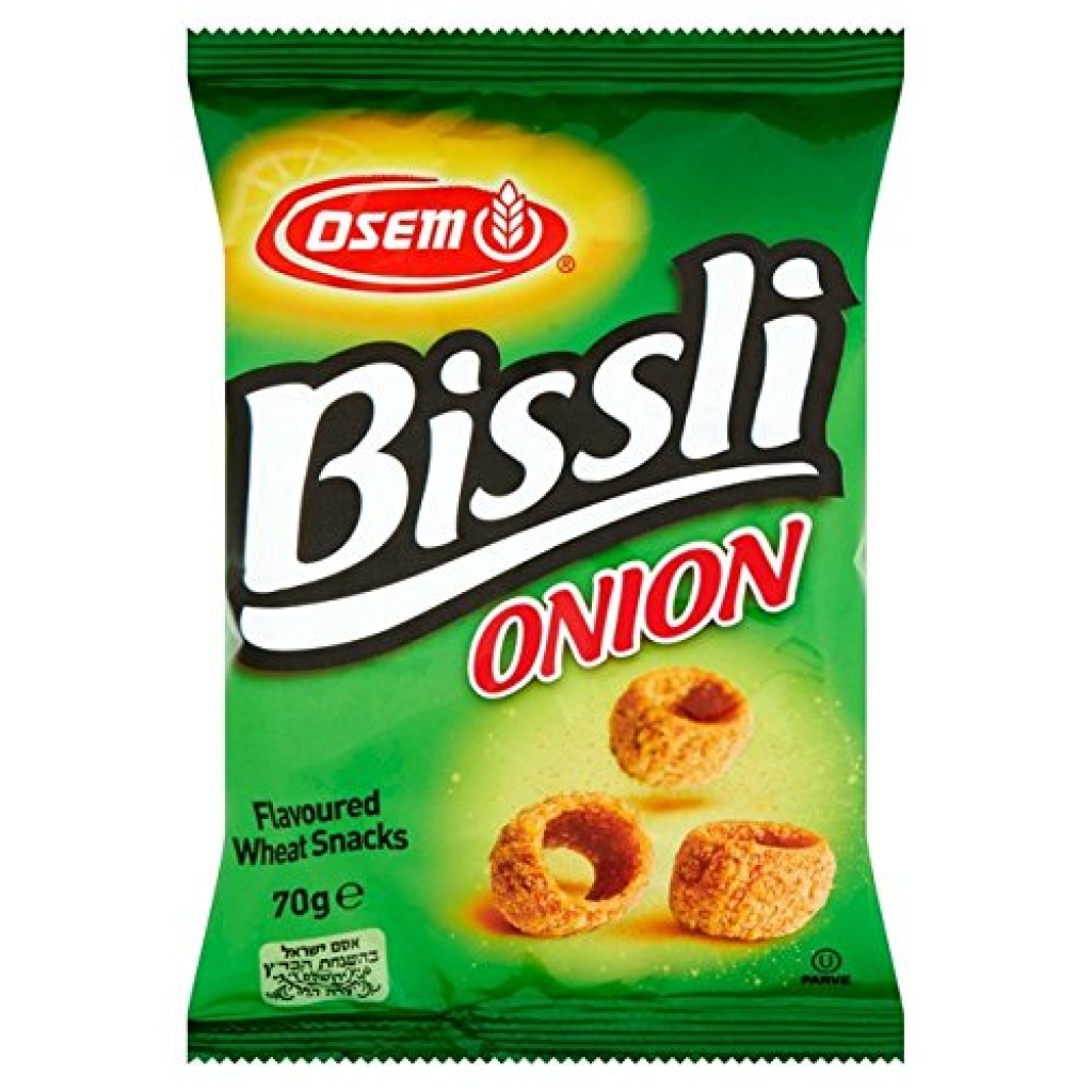 Bissli Crunchy Snacks - Onion Flavor (2.5 oz)