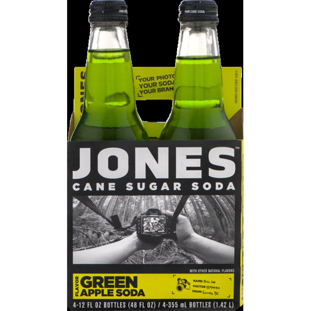 Green Apple Cane Sugar Soda - 4 Pack, 48 fl oz