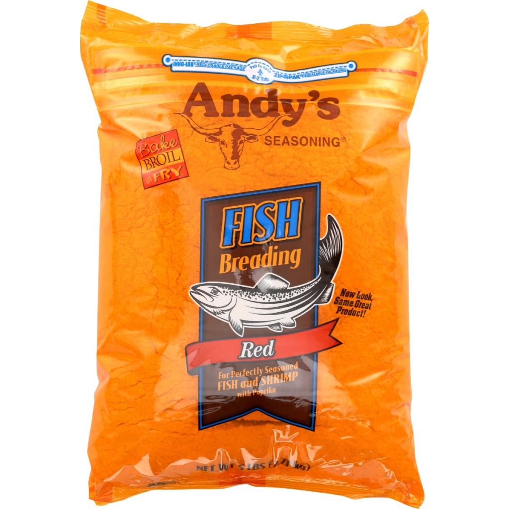 Andy's Red Fish Breading, 5 lb