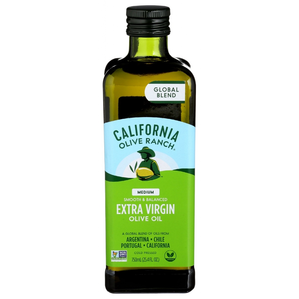 Global Blend Medium Extra Virgin Olive Oil, 25.4 fl oz