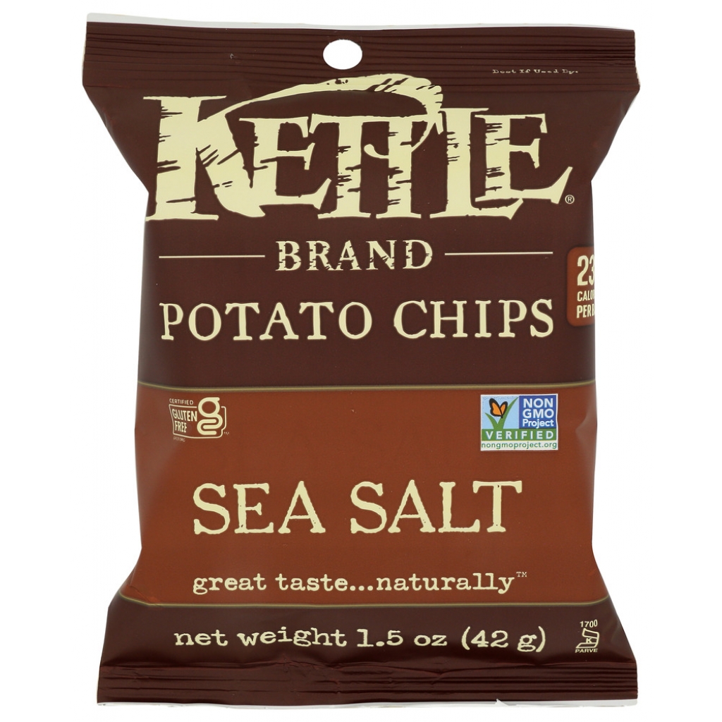 Sea Salt Kettle Potato Chips, 1.5 oz