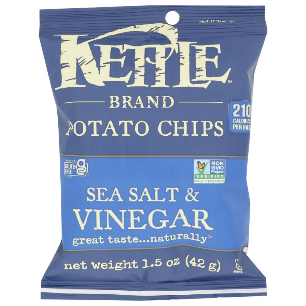 Sea Salt and Vinegar Potato Chips, 1.5 oz