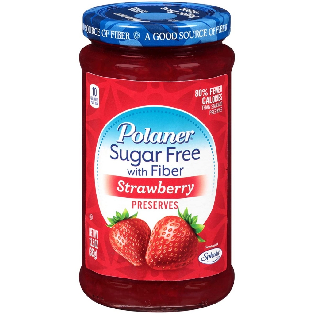 Sugar Free Strawberry Preserves with Fiber - 13.5 OZ